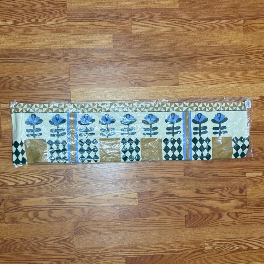 NEW Schoolhouse x Rachel Murray Flower Bed Bolster Pillow Cover in Dune